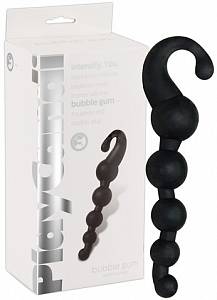 Анальная цепочка Bubble Gum, черная