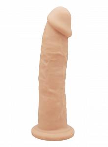 Фаллоимитатор Silexd Premium Silicone Dildo Model 2 - размер 9, телесный