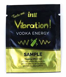 Пробник жидкого вибратора intt Vibration Vodka Energy, 2 мл