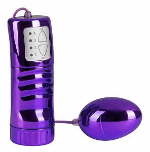 Виброяйцо Brilliant Vibro Bullet, фиолетовое