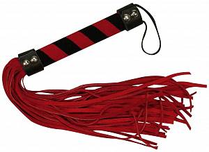 Флоггер Bad Kitty Whip, красный