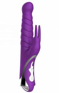 Вибратор Melody Woo Ripple Rabbit, фиолетовый