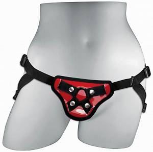 Трусики для страпона Sportsheets Entry Level Strap-On, красные
