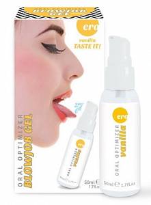 Гель для минета Oral Optimizer Blowjob Gel Vanilla - ваниль, 50 мл