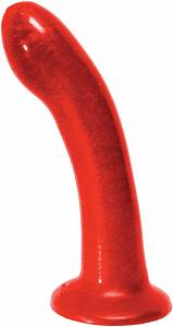 Насадка для страпона Sportsheets Silicone Dildo Flare, красная