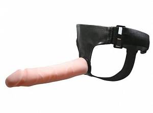 Страпон Ultra Passionate Harness 22,5 см, телесный