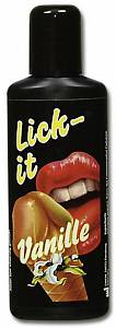 Оральная смазка Lick It Vanille - ваниль, 100 мл