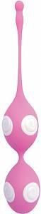 Вагинальные шарики Play Candi Beanz Duo Balls, розовые