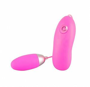 Виброяйцо Smile Double Layer Silicone Softie, розовое