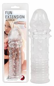 Насадка на член Fun Extension, прозрачная