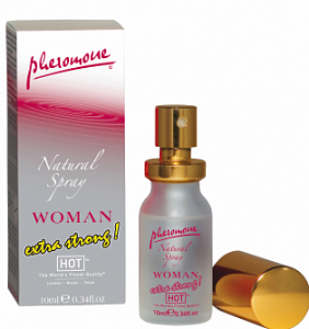 Женские духи с феромонами Hot Pheromone Natural Spray Woman Extra Strong, 10 мл