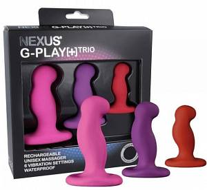 Набор массажеров простаты Nexus G-Play Trio Plus