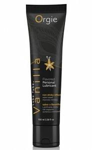 Съедобный лубрикант Orgie Lube Tube Vanilla - ваниль, 100 мл