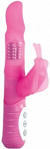 Rabbit вибратор Smile Fancy Pearl, розовый