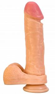 Реалистичный фаллоимитатор Alive Bruno, телесный
