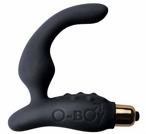 Вибромассажер простаты O-Boy, черный