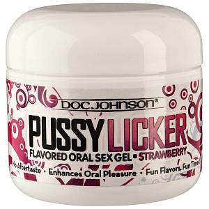Гель для кунилингуса Doc Johnson Pussy Licker Strawberry - клубника
