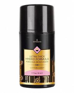 Лубрикант Sensuva Ultra-Thick Hybrid Formula Cotton Candy - сахарная вата, 50 мл