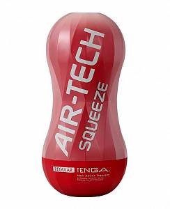 Мастурбатор Tenga Air Tech Squeeze Regular, красный