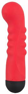 Вибратор Colorful Joy Red Ripple Vibe, красный