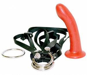 Страпон для двойного проникновения Sportsheets Menage a Trois for Two