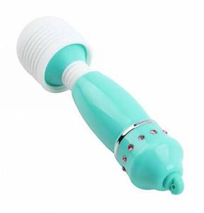 Вибратор Hi-Basic Mini AV Massage, голубой