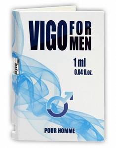 Пробник мужских духов с феромонами Vigo For Men, 1 мл