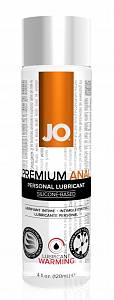 Анальный лубрикант на силиконовой основе JO Premium Anal Lubricant Warming - согревающий эффект, 120 мл