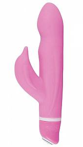 Rabbit вибратор Smile Dolphin, розовый