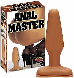 Анальная пробка Anal Master, телесная