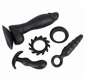 Набор для анального секса Jovial Anal Kit Set, черный