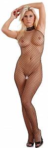 Бодистокинг Mandy Mystery lingerie Net Catsuit - M/L, черный