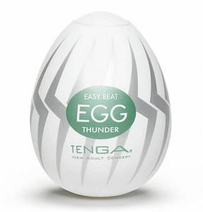 Мастурбатор Tenga Egg Thunder - молния