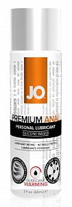 Анальный лубрикант на силиконовой основе JO Premium Anal Lubricant Warming - согревающий эффект, 60 мл