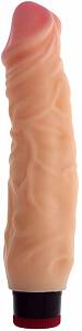 Реалистичный вибратор RealStuff - 20,3 см, телесный