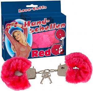 Наручники Hand Shellen, красные