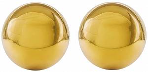 Вагинальные шарики Ben Wa Authentic Love Balls, золотые