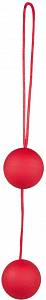 Вагинальные шарики Velvet Red Balls, красные