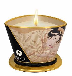 Массажная свеча Shunga Massage Candle Vanilla Fetish - ваниль, 170 мл