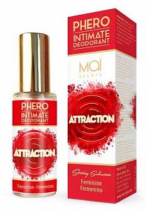Женский интимный дезодорант с феромонами MAI Phero Feminino, 30 мл