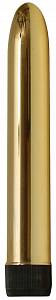 Классический вибратор Gold a Touch of Luxury, золотой