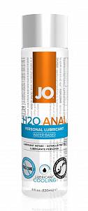 Анальный лубрикант JO H2O Anal Cooling - охлаждающий эффект, 120 мл