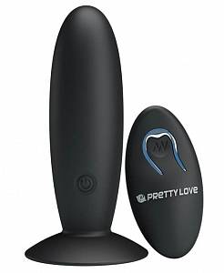 Анальная пробка с вибрацией Pretty Love Remote Control