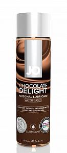 Съедобный лубрикант JO H2O Chocolate Delight - шоколад, 120 мл