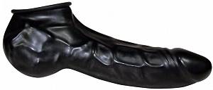 Насадка на пенис Be Bizarre Latex Toys Undercover Sleeve, черная