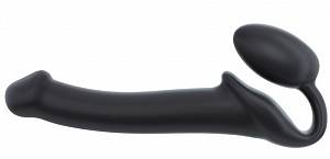 Безремневой страпон Strap-On-Me Dildo Size M, черный