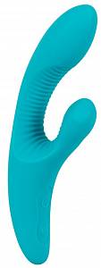 Rabbit вибратор Javida Vibe Wich Clit Stimulator, бирюзовый