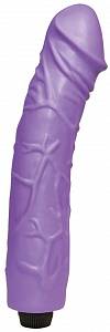 Большой вибратор Queeny Love Gigant Lover, фиолетовый
