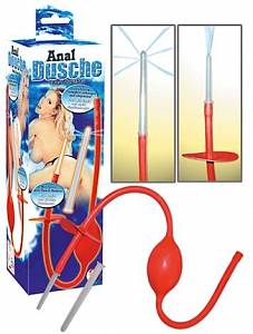 Интимный душ Anal Dushe, красный