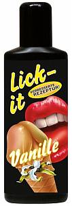 Оральная смазка Lick It Vanille - ваниль, 50 мл